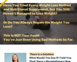 The ‘Bulletproof Weight Loss System™’ – The Weight You Lose Will By no means Return. You Don’t Have To Miss Your Favourite Meals. No Extra Hunger, No Extra Struggling, No Extra Re-Gaining Weight (Yo-Yo Impact), No Extra A number of Weeks Of Strict Eating regimen And Coaching Plan.