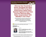 Bacterial Vaginosis Freedom |  Everlasting Reduction NOW!