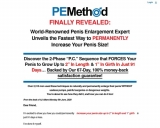 Get a Bigger Penis with PEMethod – The #1 Rated Penis Train Program