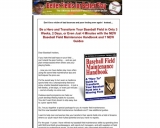 Baseball Discipline Upkeep Handbook