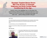 Revealed: Disabled Marine Reveals Males Over 40 How To Eradicate Weak spot And Construct Fight Prepared Conditioning At Any Age…