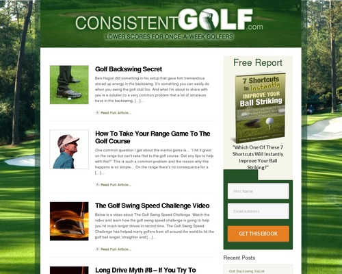 ConsistentGolf.com