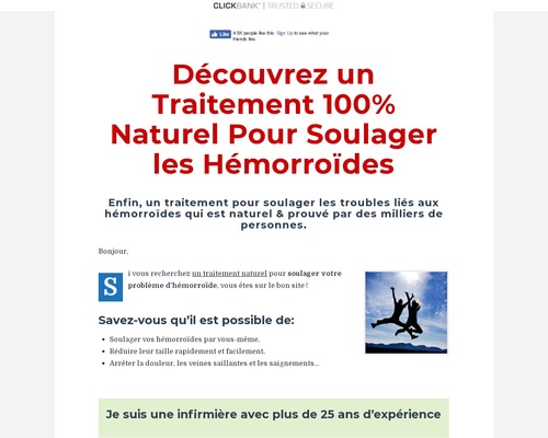 Soulagement  des Hemorroide – Cease Hemorroide